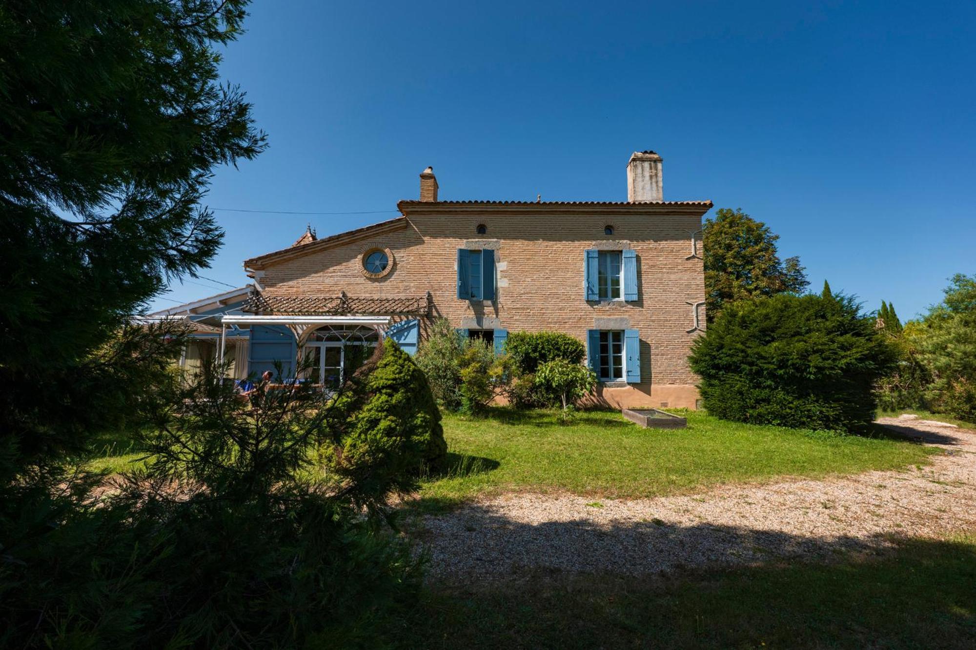 La Maison De L'Ecolieu Du Turc - Piscine Partagee Le Mas-dʼAgenais Eksteriør billede